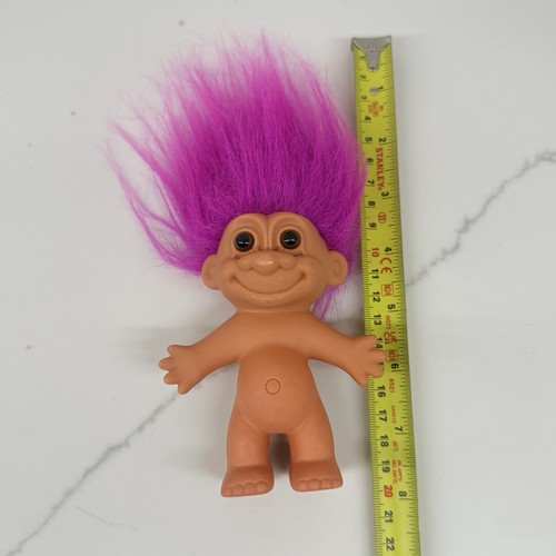 Vintage russ troll doll - troll, bright