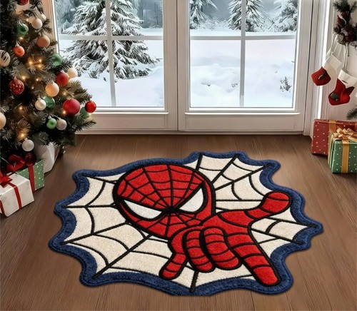 Spider man cartoon floor - spider, mat