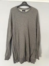 Zara Men's Grey Jumper Size L