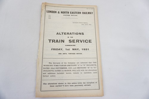 1931 lner railway working - 1931,