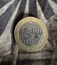 Rare 1707-2007 2 Pound Coin