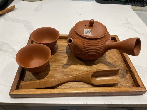 Kyusu tokoname tea set teapot - tea,
