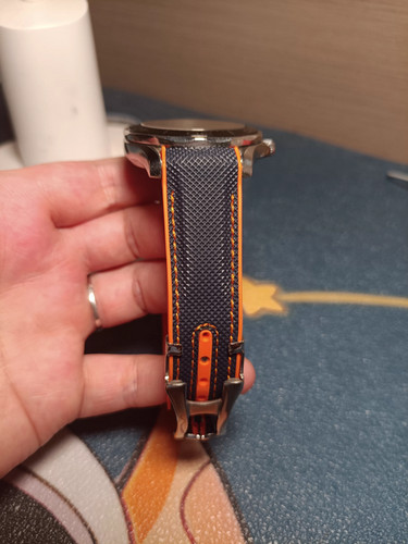 22mm orange blue rubber - 21,