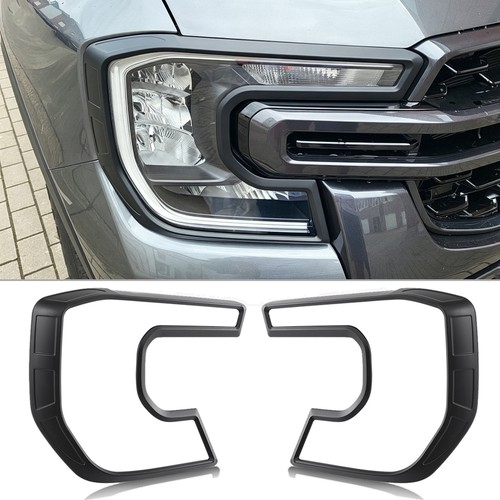2pcs black headlight cover - headlight,