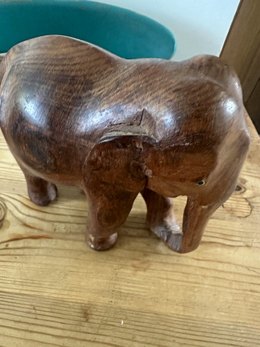 Hand carved wooden - hand,
