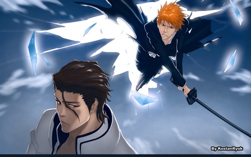 Anime bleach sword kurosaki - anime,