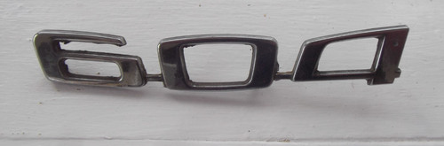 Peugeot 604 bonnet - bonnet, badge