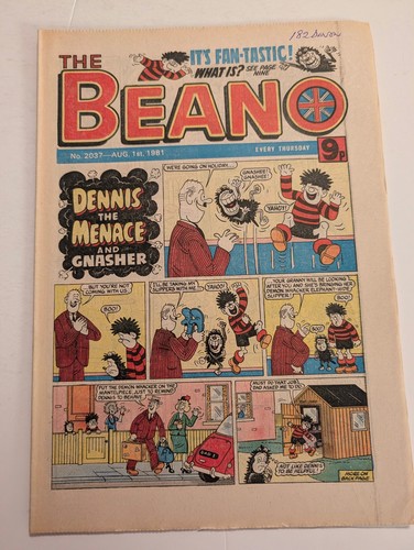 Beano comic 2037 august - no, 2037,