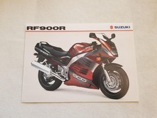 SUZUKI RF900R Motorcycle Sales Spec Leaflet 1990 #MBRF900-LEAF