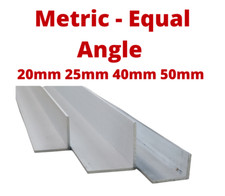 ALUMINIUM ANGLE EQUAL MULTI SIZES 20mm 25mm 40mm 50mm Equal Angle / 6063- T6