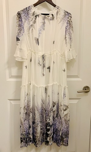 Maxi silk dress skirt nwt - silk,