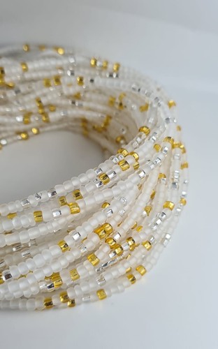 Screw waist beads belly - on,