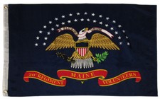 20th Maine Volunteer Infantry Regiment Flag 2x3 Civil War Gettysburg Union Army