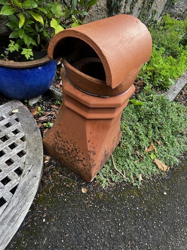 Victorian chimney pot - chimney,