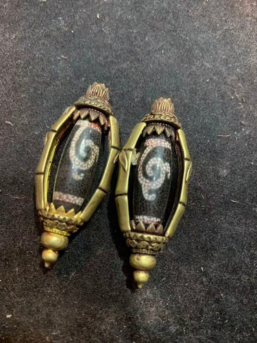 2pcs tibetan brass - tibetan,