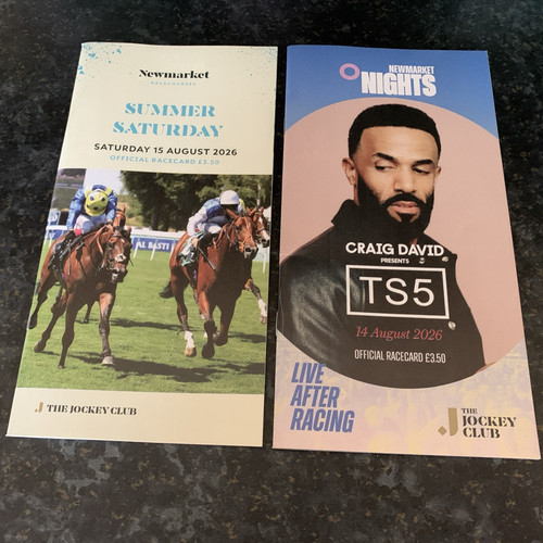 Newmarket festival 15th 16th - newmarket,