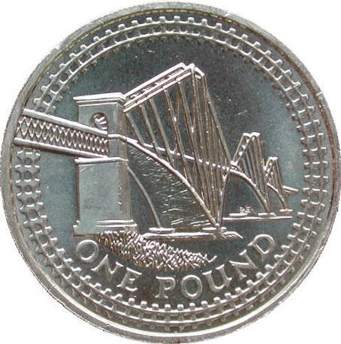 Round coin circulated - round,