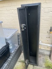 Metal gun cabinet with keys - gun,