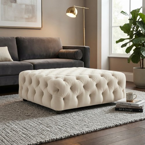 Oversized velvet upholstered - oversized,