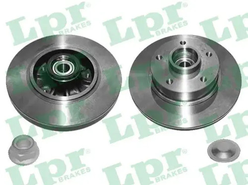 Brake disc solid - 2x,