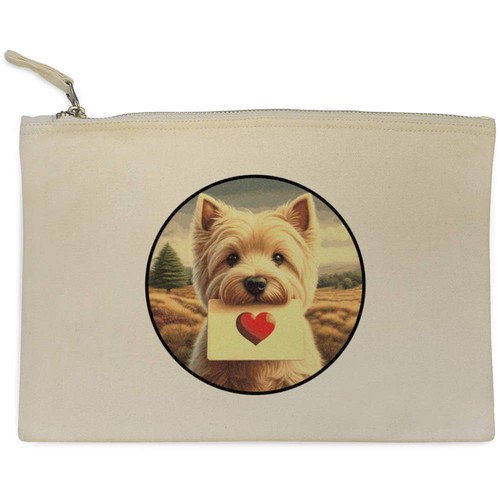 Westie terrier love canvas - love',