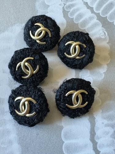 Set chanel black felt and - set, of