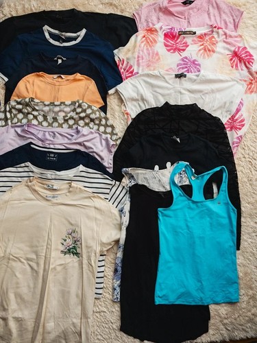 18pcs shirts vest tops - 18pcs, t-shirts