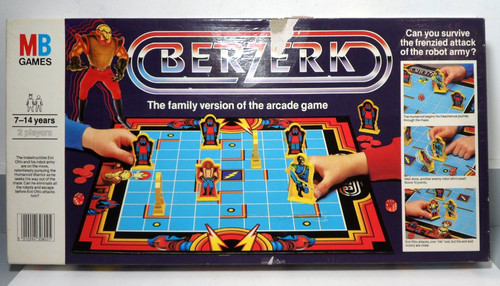 Vintage games berzerk - mb,