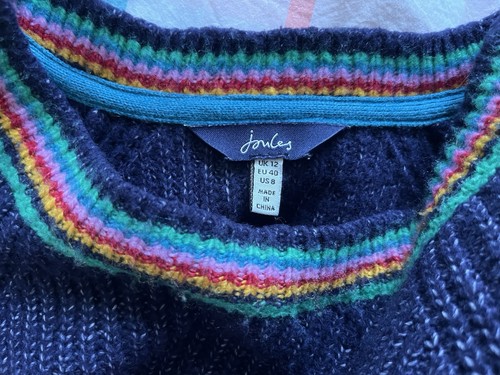 Joules ladies jumper size - size, 12