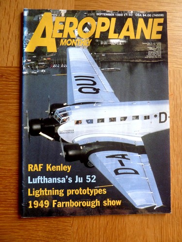 Aeroplane monthly magazine - aeroplane,