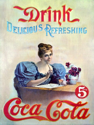 Coca cola retro vintage - coca, cola,
