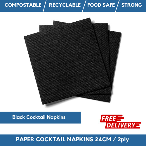 200 cocktail napkins - cocktail, 24cm