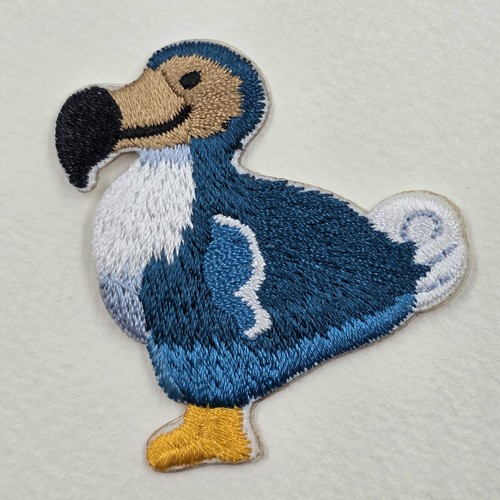 Dodo bird embroidered patch - bird,