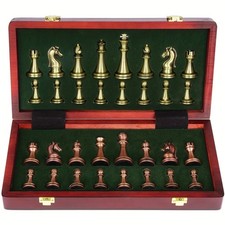 Luxury Metal Chess Set for