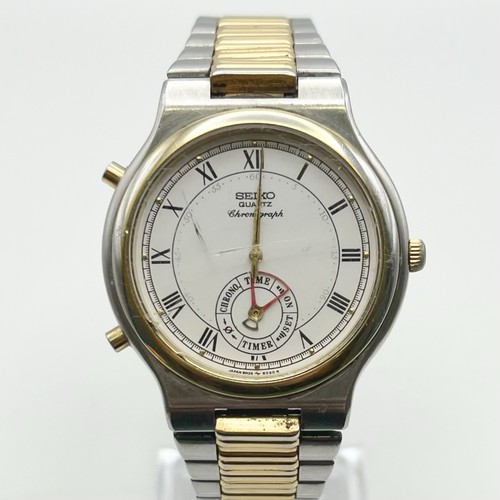 Seiko quartz chronograph - seiko,