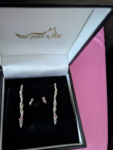 John fox bespoke - silver, ruby