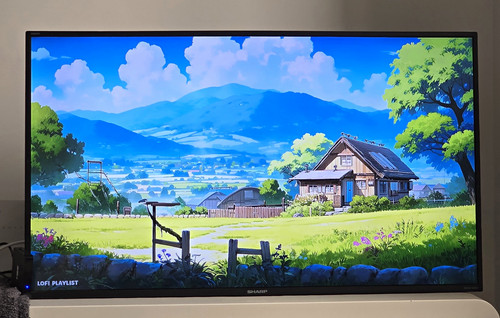 Sharp aquos 43in led - sharp, tv