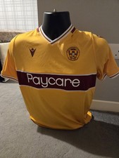 Authentic Motherwell 2021/22 Home Football Shirt Macron Mens Size Small Pristine