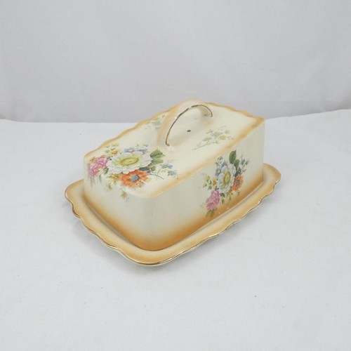 Victorian cheese dish lidded - victorian,