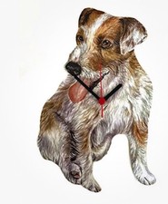 Parsons Jack Russell Wooden Wall Clock 🇬🇧