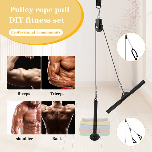 Weight cable pulley system - weight, gym