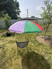Vintage Beach Chair Table