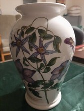 Large 8.5" Vintage Portmeirion The Botanic Garden Virgins Bower Vase