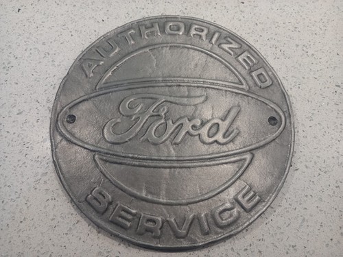 Ford cast aluminium sign - aluminium,