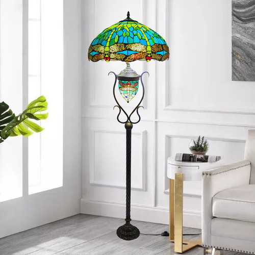 Tiffany style floor lamp - 18,