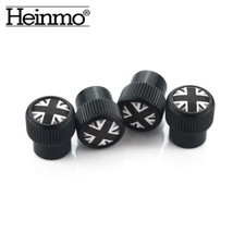 4 x Union Jack Car Tyre Valve