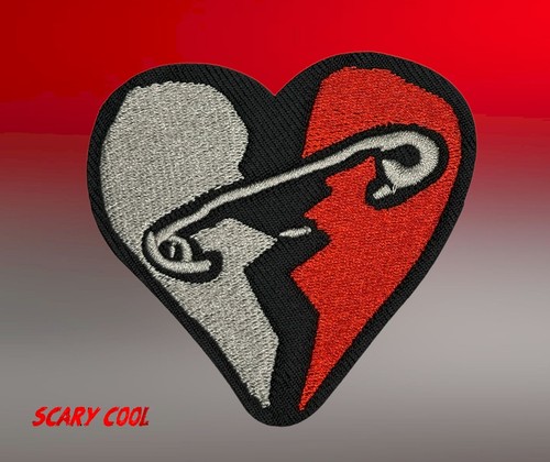 New heart broken safety - broken, pin