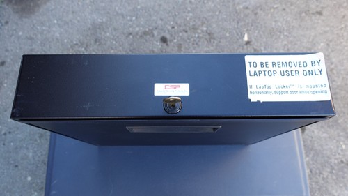 Laptop locker box - box, w/