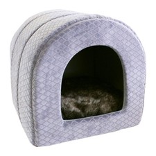 Darley Cat Kitten Den Bed Faux