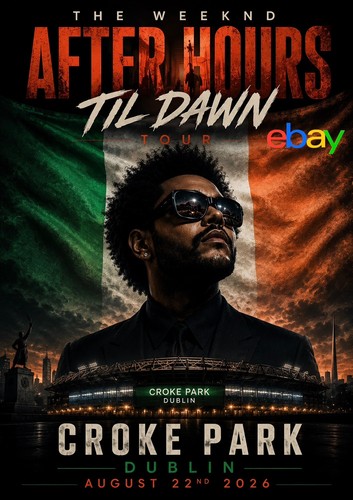The weeknd croke - park, dublin
